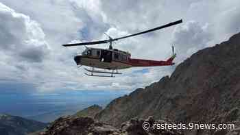 Climber dies in fall, 2nd rescued near 14ers in southern Colorado