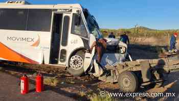 Se quedó dormido: sospechan causa del accidente en la Caborca-Sonoyta - EXPRESO