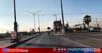 Retrasan en Matamoros la conclusión del puente peatonal en Ciudad Industrial - Hoy Tamaulipas