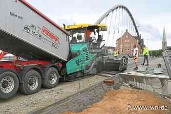 Freie Fahrt auf der Kanalbrücke an der Wolbecker Straße