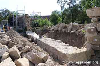 ▷ Teilsanierung der Amthofmauer - Eppingen.org