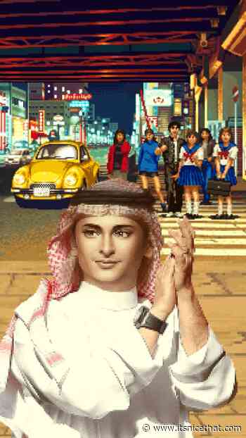 Arab pop music meets 80s video game aesthetics in Moath Bin Hafez's pixel art creations - It's Nice That