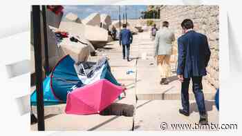 Nice: l'évacuation du campement de réfugiés au port Lympia finalement reportée - BFMTV