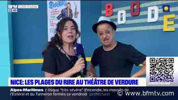 Nice: le festival Les Plages du Rire bat son plein au théâtre de Verdure - BFMTV