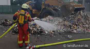 EINSATZBERICHT | Müllcontainerbrand Lußhardtstraße Bruchsal | NEWS | Heute - Landfunker