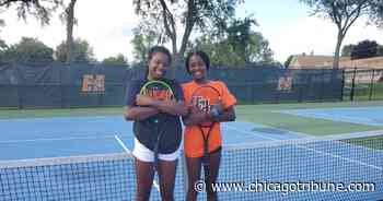 Noelle and Addison Lanton elevate Elgin Academy tennis - Chicago Tribune