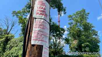 A story three Baltimore TV stations aren't reporting: Lead paint chips falling from their broadcast tower - Baltimore Brew