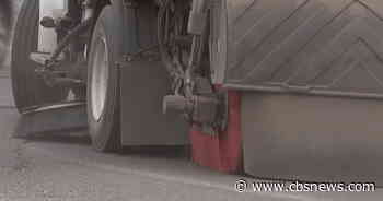 Street sweeping parking enforcement returns to Baltimore this month - CBS News