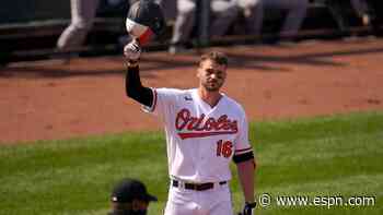 Houston Astros acquire Trey Mancini from Baltimore Orioles, catcher Christian Vazquez from Boston Red Sox - ESPN