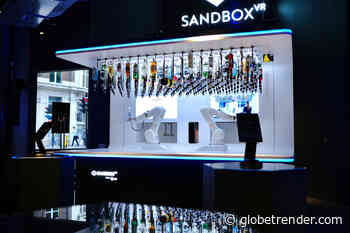 Makr Shakr robot makes cocktails at Sandbox VR hub - Globetrender