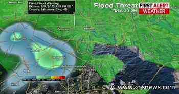 Maryland Weather: Much of Central Maryland under Flood Watch - CBS News