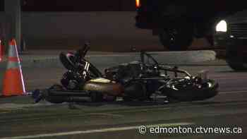 Motorcyclist injured in crash at 82 Street, Yellowhead Trail - CTV News Edmonton