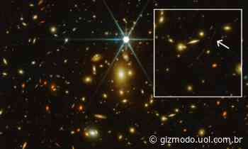 Espantoso: James Webb captura estrela mais distante já vista no Universo - Gizmodo Brasil