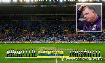 Coventry manager Mark Robins calls pitch for Saturday's clash with Rotherham 'dangerous' - Daily Mail