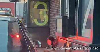 Image of homeless man at Coventry McDonald's drive-thru sparks fierce debate - Coventry Live