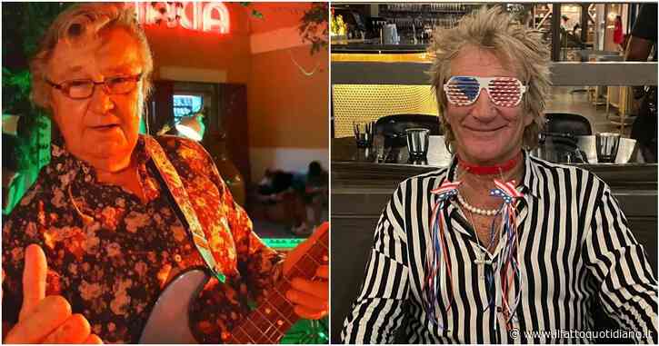 Rod Stewart irrompe a sorpresa sul palco di Bobby Solo: “Dammi il cinque”. Poi se ne va