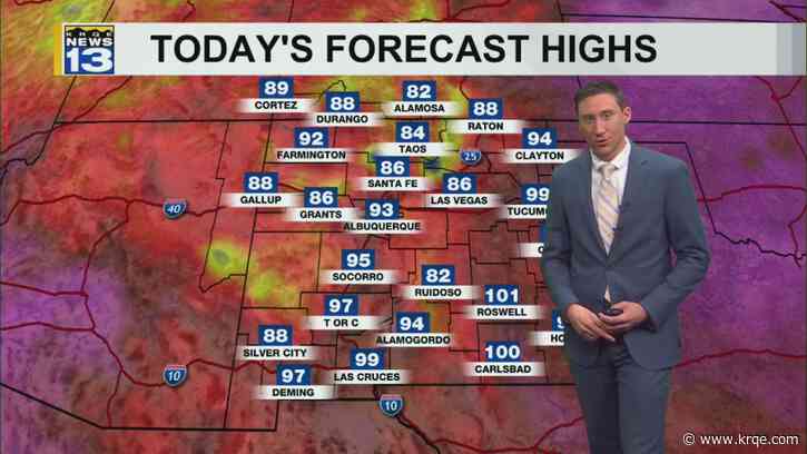 Warm, muggier start to the weekend