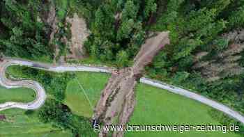 Unwetter und Murenabgänge in Südtirol und Trentino