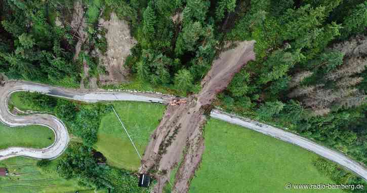 Unwetter und Murenabgänge in Südtirol und Trentino