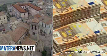 Matera, buone notizie: oltre 100000 Euro per questo Comune della provincia! Le parole del Sindaco - Matera News