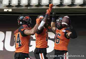 Bryan Burnham returns as B.C. Lions take on struggling Edmonton Elks - Virden Empire Advance