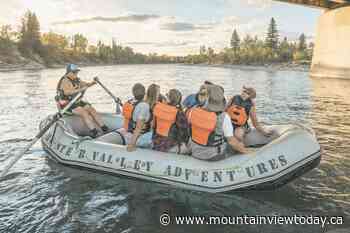 Hunter Valley Adventures offers history lesson of Cochrane from Bow River - Mountain View TODAY