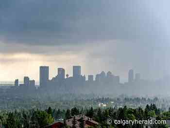 Thunderstorm warnings issued for Calgary and area, with hail possible - Calgary Herald