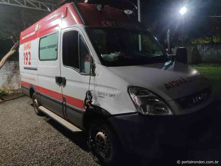 Ambulância do Samu atropela pedestre na PR-317 em Santa Helena - Portal Rondon