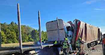 A6 bei Ansbach: Schwerer Unfall - Laster rast nach Unfall 'nahezu ungebremst' in Stauende - inFranken.de