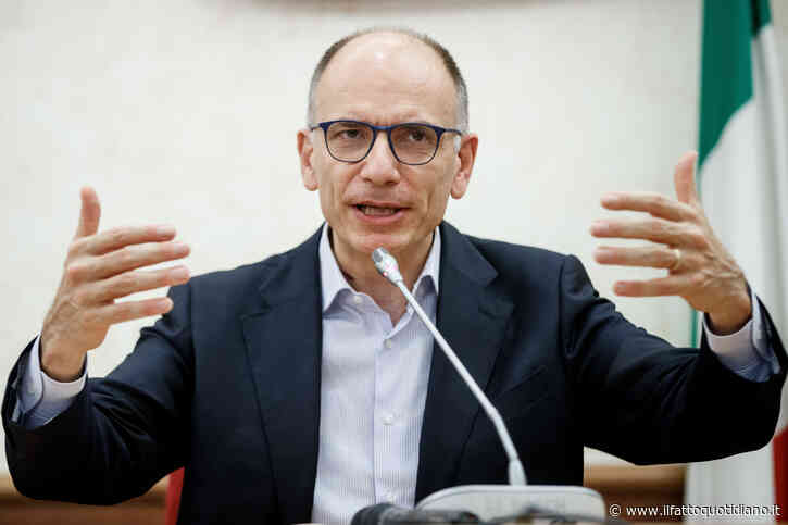 Elezioni, Letta dopo l’accordo con Verdi e Si: “Evitiamo che l’Italia abbia un governo di destra-destra”