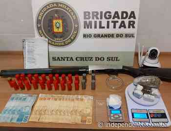 Brigada Militar de Santa Cruz do Sul realiza prisão por tráfico de drogas - Mídia Independente
