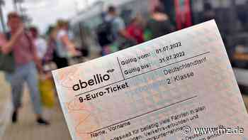 Nahverkehr: Neun-Euro-Ticket in der Region Wittenberg: Anbieter ziehen Zwischenbilanz - Mitteldeutsche Zeitung