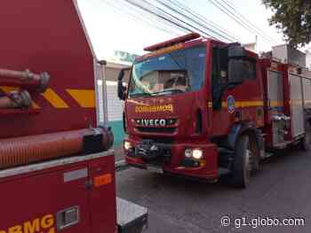 Fogo queima parcialmente uma casa em Governador Valadares - Globo