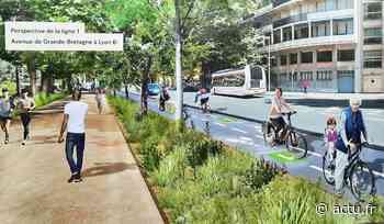 Lyon. Une nouvelle piste cyclable va relier le parc de la Tête d'Or et les quais du Rhône - actu.fr
