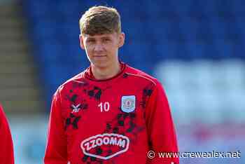 Connor O'Riordan Joins Raith Rovers On Loan - Crewe Alexandra