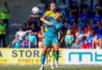Torquay United earn hard-fought point against just-relegated Oldham Athletic - Torbay Weekly