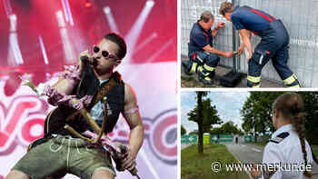 Ausnahmezustand in Riem: Münchner Helfer mittendrin beim Andreas-Gabalier-Konzert