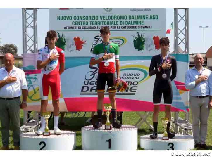 TRICOLORI DALMINE. MATILDE CENCI E JACOPO SASSO CAMPIONI DELL'INSEGUIMENTO - TUTTOBICIWEB.it