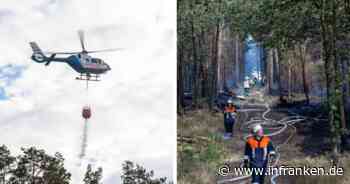 Kreis Kronach: Feuer wütet in Wald - Landrat sieht sich zu drastischem Schritt gezwungen - inFranken.de