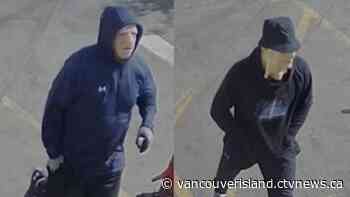 Saanich crime: Police search for masked robbery suspects | CTV News - CTV News VI