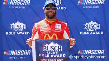 Michigan Cup starting lineup: Bubba Wallace, Christopher Bell on front row