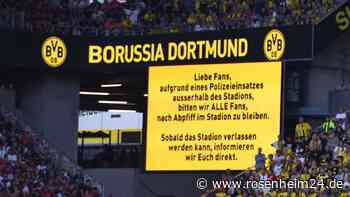 Polizeieinsatz nach Bundesliga-Topspiel in Dortmund – Fans dürfen Stadion „geordnet“ verlassen