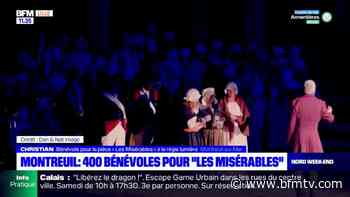 Montreuil: 400 bénévoles pour jouer la pièce "Les Misérables" - BFMTV