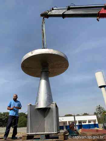 SAAE Capivari inicia período de testes com sistema de aeração do tratamento de esgoto - capivari.sp.gov.br