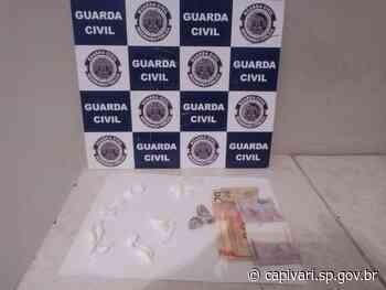 Oficiais da Guarda Civil de Capivari apreendem 21 porções de entorpecentes com adolescente no bairro Moreto - capivari.sp.gov.br