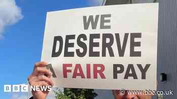 Coventry Amazon workers take second day of action