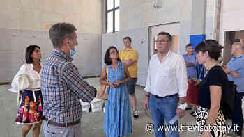 Cantiere all'istituto "Sansovino" di Oderzo: Marcon in sopralluogo - TrevisoToday