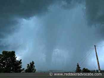 Thursday’s tornado in central Alberta hidden behind curtain of rain - Red Deer Advocate