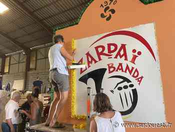 Fête basque à Hendaye : les chars pour le défilé se préparent - Sud Ouest