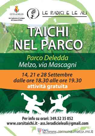 Thai Chi nel parco. Tre lezioni di prova gratuite! - Comune di Melzo